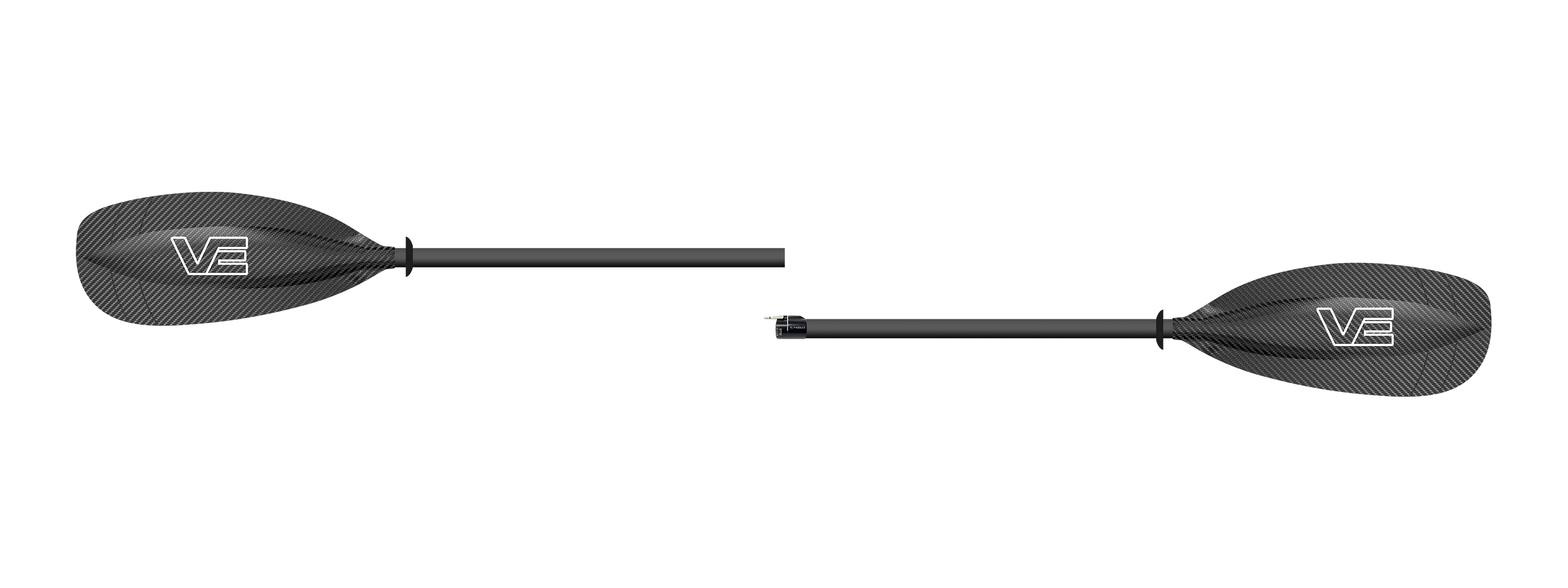 High Angle Carbon Sea Kayak Paddle VE Paddles